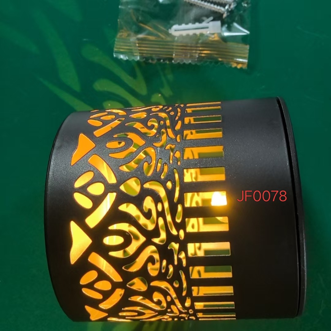 Cross-Border Solar Outdoor Wall Lamp Projection Lamp Mandala Sunflower Peony Flower Exterior Wall Lamp