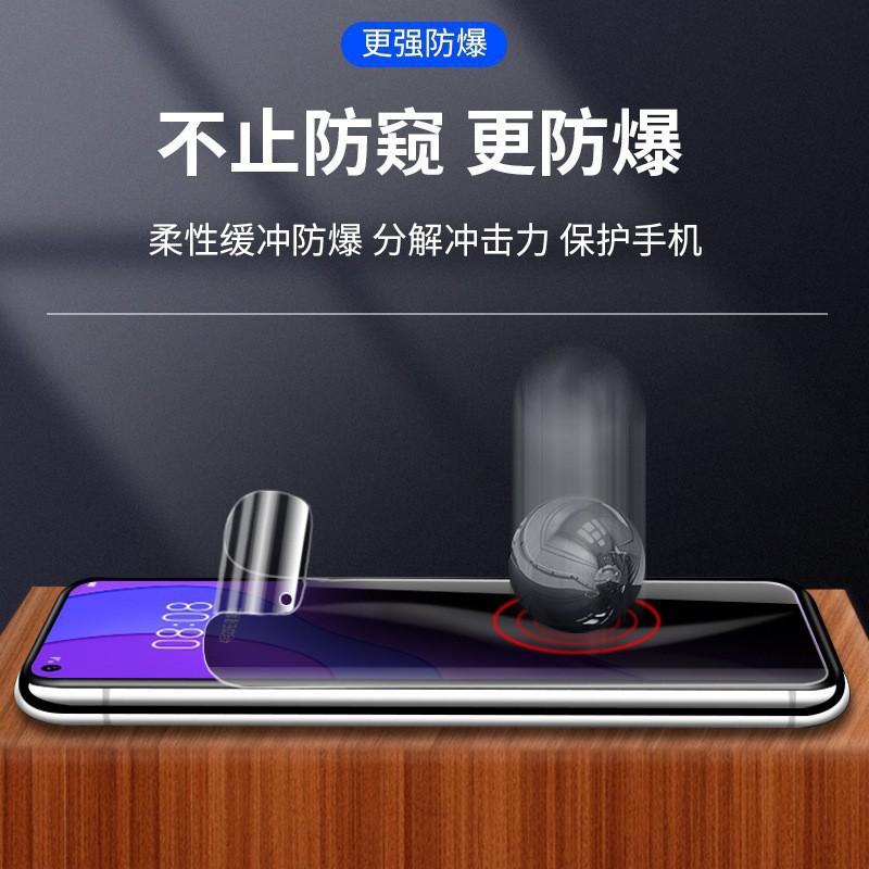 Suitable for Redmi Note 12/13 Privacy Anti-Peep Hydrogel Film Redmi 12C Mobile Phone Protective Film K50/K70 Soft Film