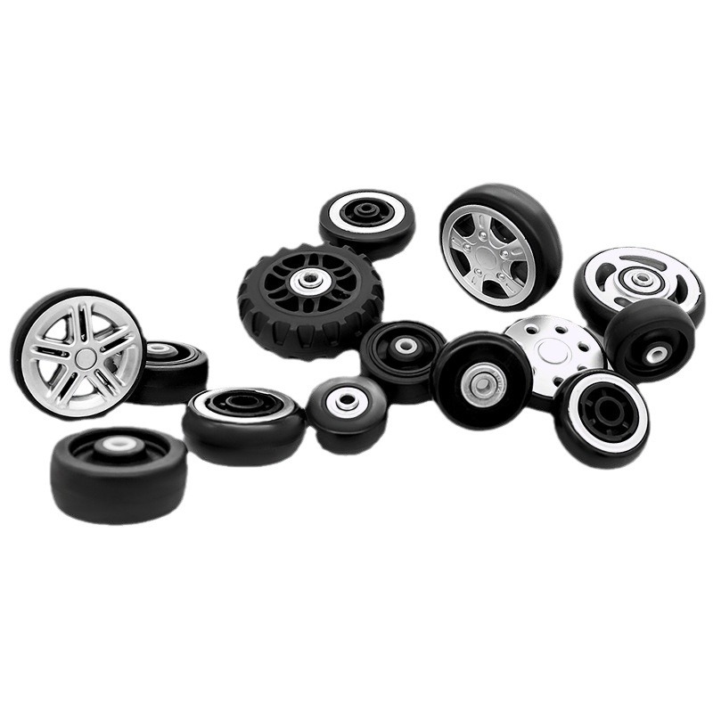 In stock luggage accessories repair wheel trolley case luggage wheel replacement accessories trolley case universal wheel accessories