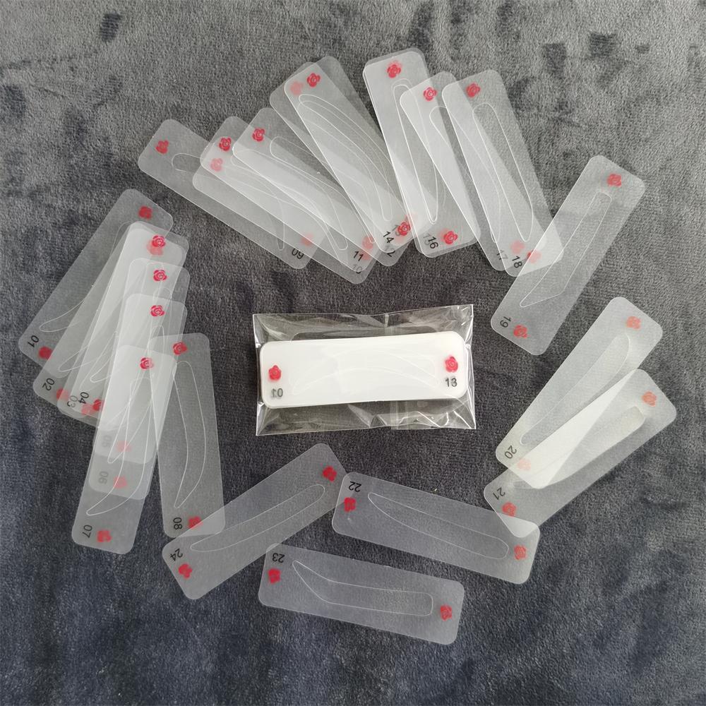 Cross-Border New Small Size 24 Eyebrow Cards, Eyebrow Artifact, Eyebrow Shaping Cards, Eyebrow Trimming, Eyeliner Cards, Eyebrow Cards, Eyebrow Stickers