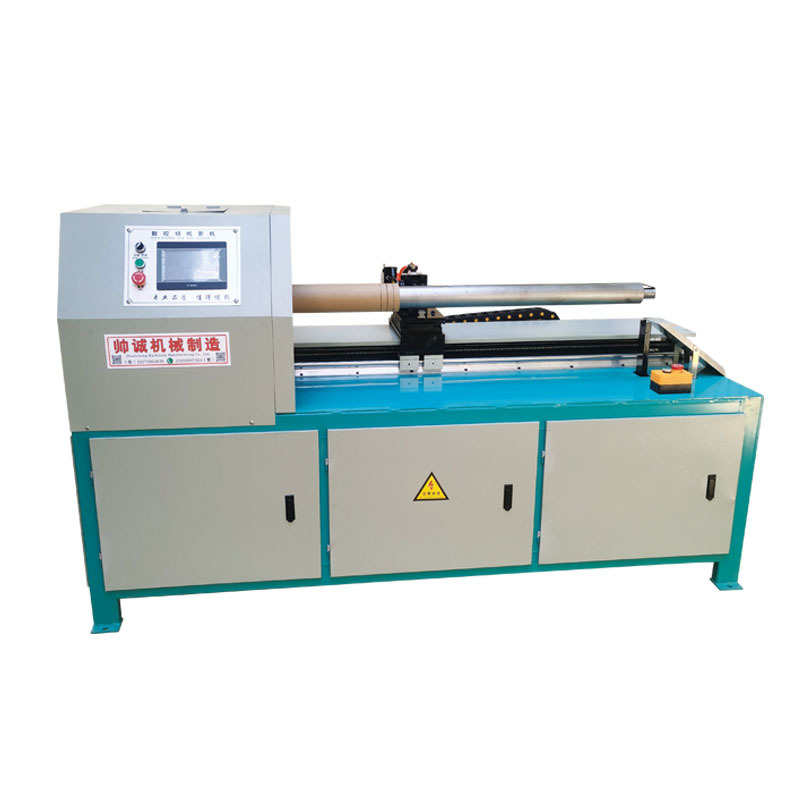 Shuicheng Cnc Paper Tube Precision Cutting Machine Automatic Unloading Single Blade Paper Tube Slitting Machine Paper Tube Cutting Machine Paper Core Cutting Machine
