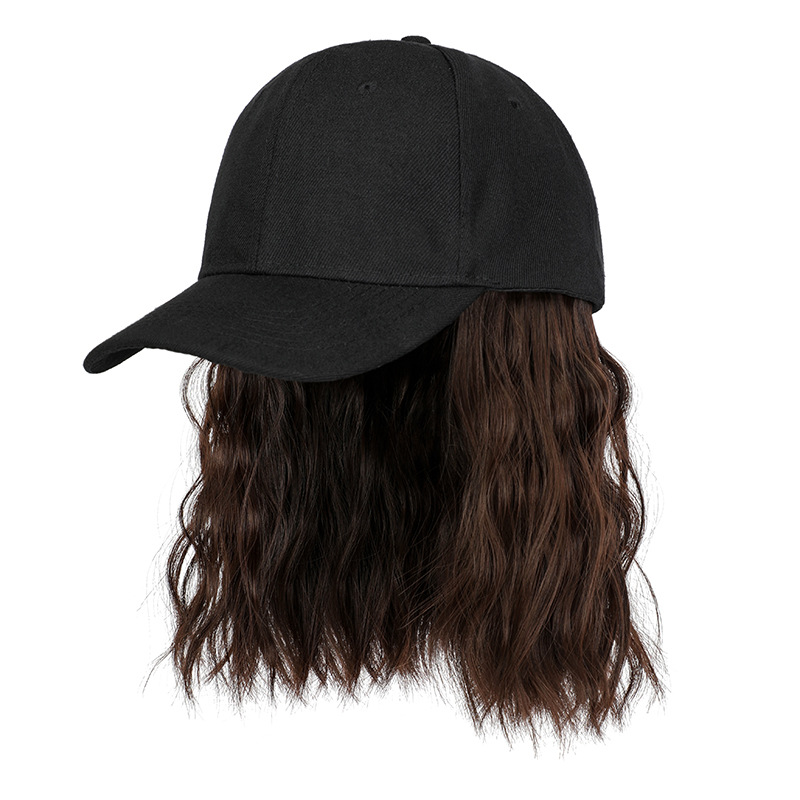 Hat Wig All-In-One Women's Fashion Wig Hat Bobo Bob All Year Round Short Curly Hair New Spot Wholesale