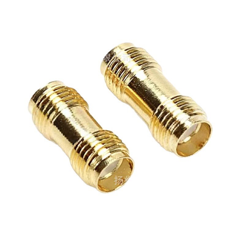 Factory Direct Supply Sma-Kk Sma Female to Sma Female Straight-Through Connector with External Thread on Both Ends and Internal Hole