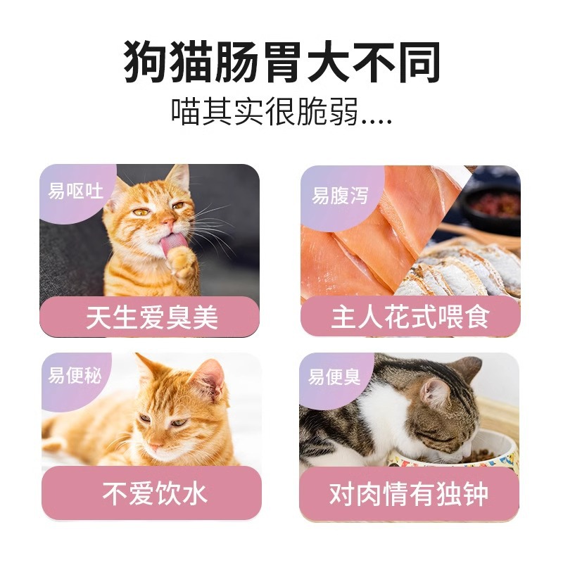 Xinchongzhikang Pet Nutritional Supplement Probiotics Veterinary Gastrointestinal Improvement Constipation Cats and Dogs Universal