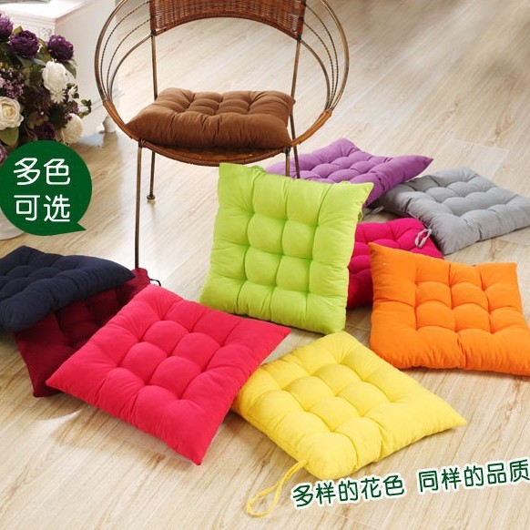 Однотонная подушка для стула, офисная подушка, осенне-зимняя, не выцветает, оптовая продажа
