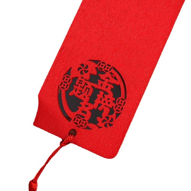 Wooden Handwritten Waterproof Couple Wish Card Prayer Card Hanging Decoration Festival Marriage Temple Scenic Spot Brand LOGO