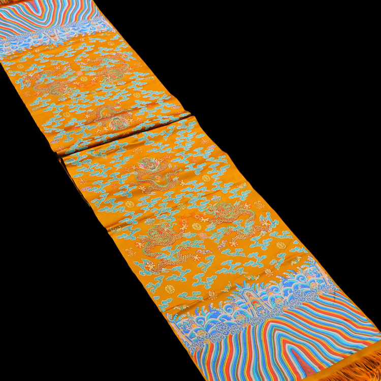 Hada colorful dragon Hada Xizang silk and satin bar gift woven gold five-color Hada thick Xizang jewelry