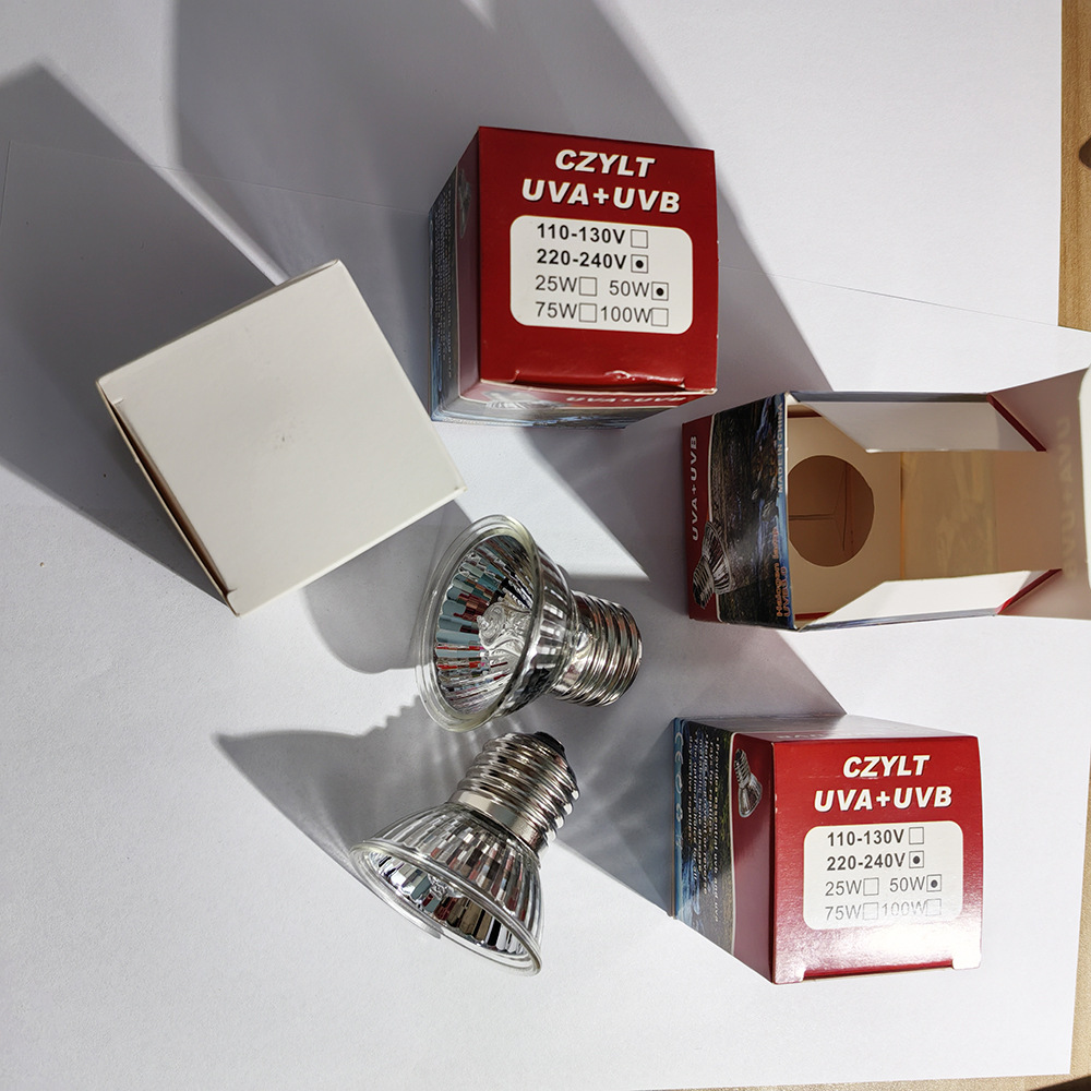 in stock turtle sun backlight heating calcium turtle jar lamp UVA full spectrum climbing pet sun lamp pet insulation lamp