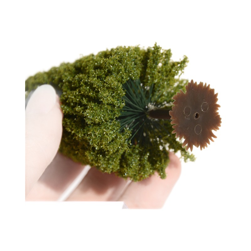 Mini Model Pine Tree Greening Micro Landscape Tree Wire Christmas Tree Tower Pine Building Sand Table Landscaping DIY Material