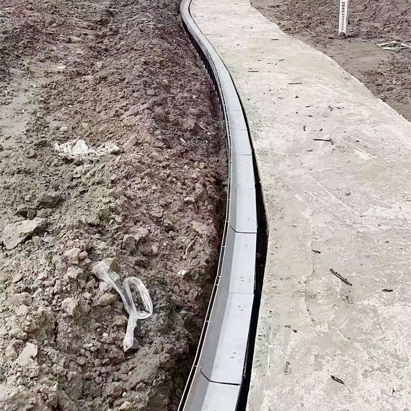 Resin Drainage Ditch Manufacturer Smc Linear U-Shaped Groove Gap-Type Courtyard U-Shaped Groove Composite Concrete Drainage Ditch