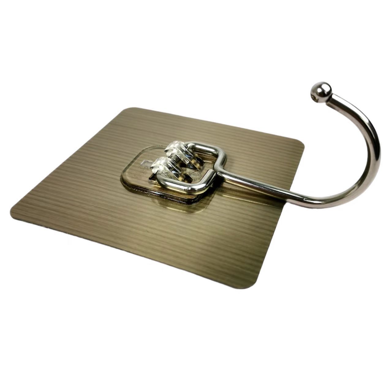 Stainless Steel Hooks for Kitchen and Bathroom, No-Trace Adhesive, No-Drill Wall Hooks, Large Adhesive Hooks, Clothes Hooks, Storage, Wholesale Supply