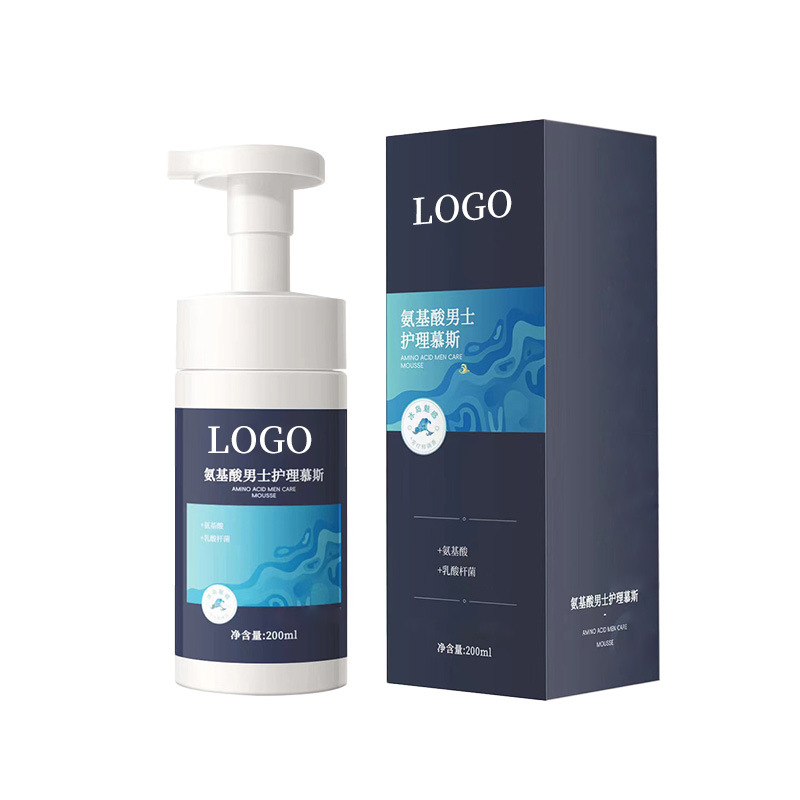 Men's Amino Acid Private Parts Care Mousse Oem Herbal Lotion Oem Gentle Cleansing, Antibacterial and Deodorizing Processing