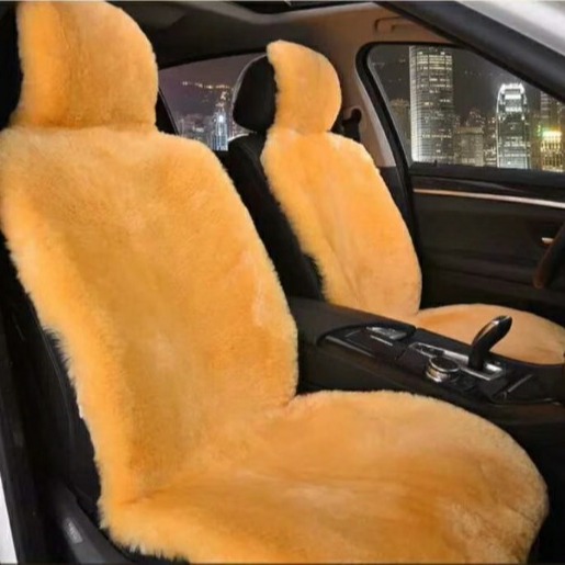 Car Cushion Wool Car Cushion Short Wool Winter Single Piece Fur One Car Cushion Wholesale