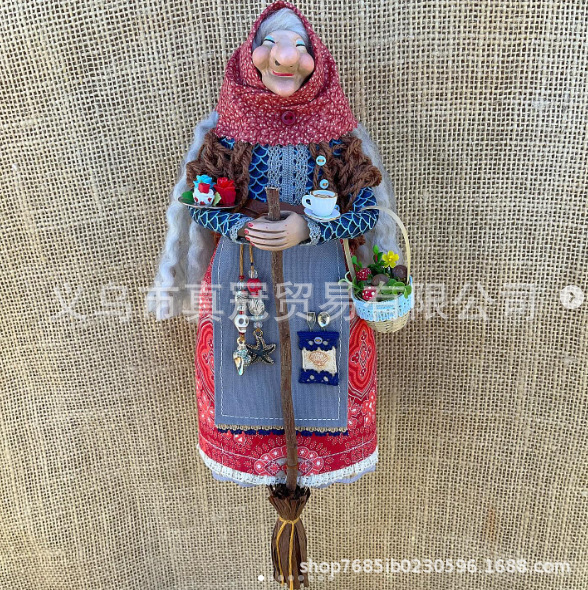 Cross Border New Handmade Kitchen Witch Doll Handmade Kitchen Witch Doll