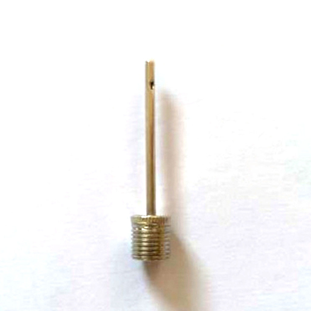 Stainless Steel Ball Inflator Needle Basketball Net Bag Inflatable Football Supplies Air Pump Metal Ball Needle Inflator Needle Pump