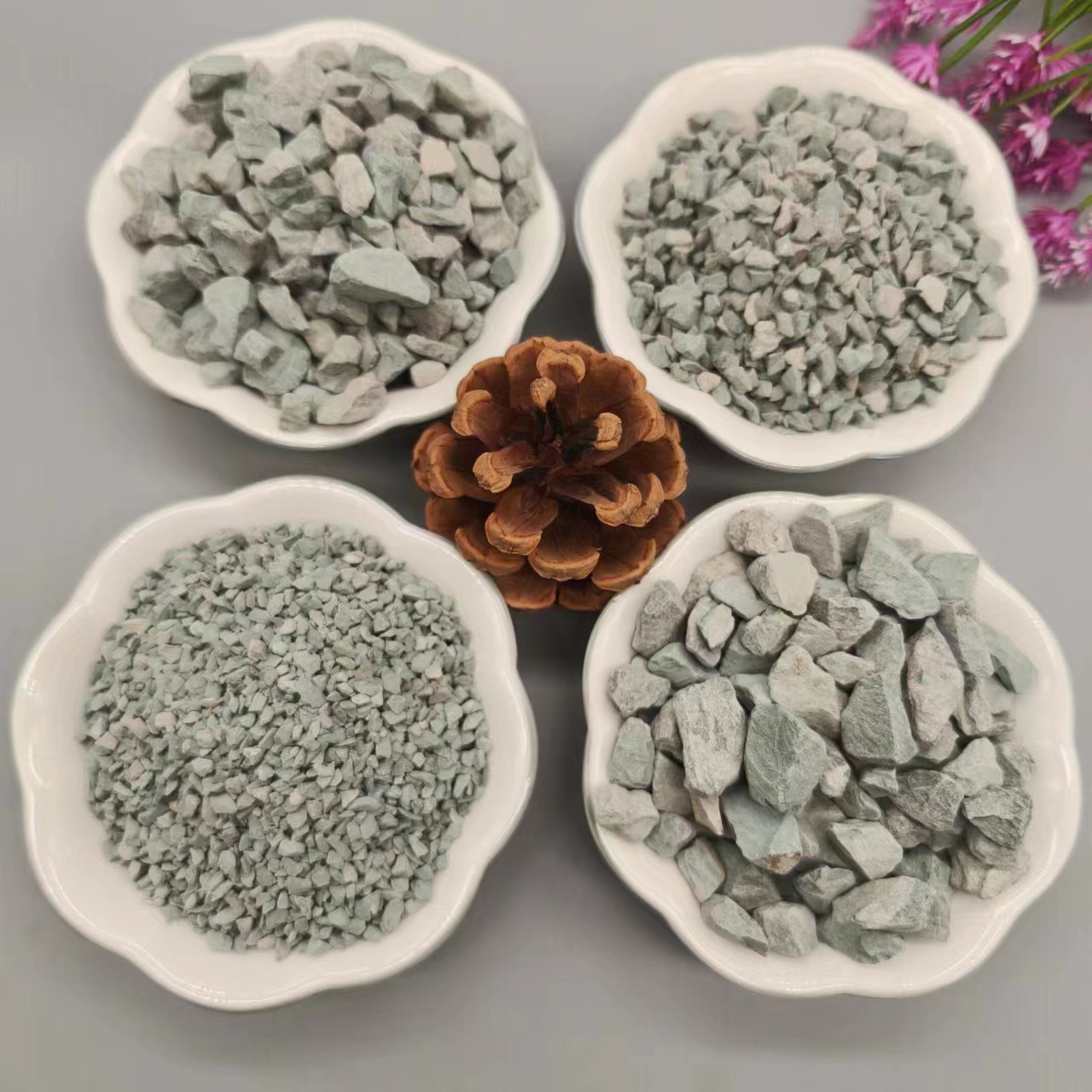 Green Zeolite Sewage Treatment Gardening Succulent Pavement Green Zeolite Granules Aquaculture Green Zeolite Powder Large Quantity Discount