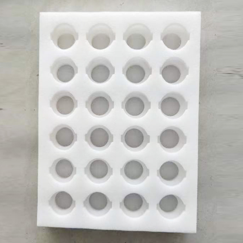 Manufacturer EPE Foam Board Pearl Cotton Packaging Pearl Cotton Lined Inner Support EPE Packaging White Anti-static Pearl Cotton