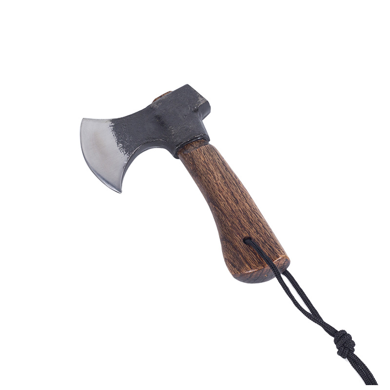Factory in stock Cyclone Small Hammer Axe 65 Manganese Steel Forged Small Axe Portable Small Hand Axe Camping Hand Play Axe with Axe Set