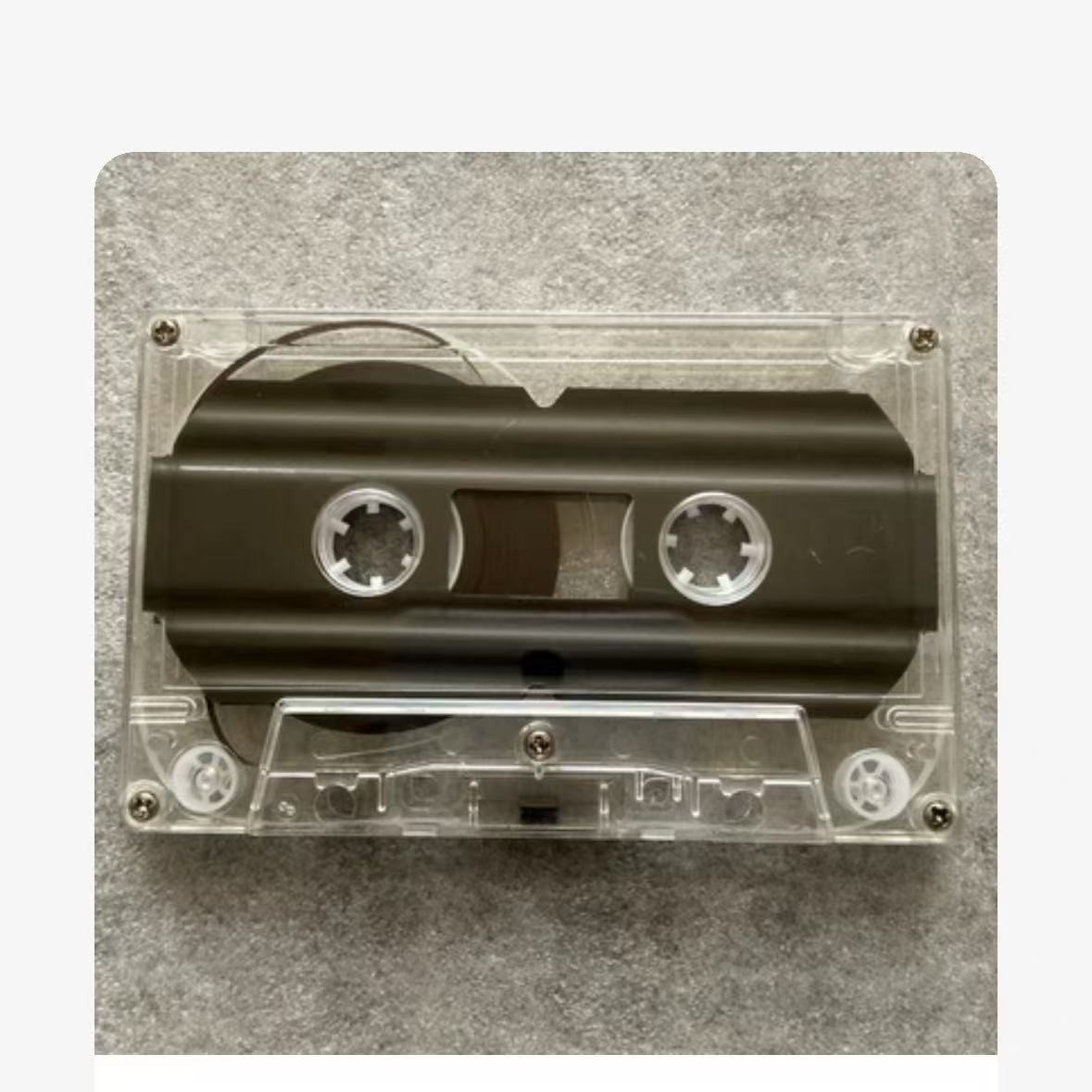 Cross-Border New Product Brand New High Transparent Blank Tape Standard Audio Tape 30 45 60 90Min Bare Tape