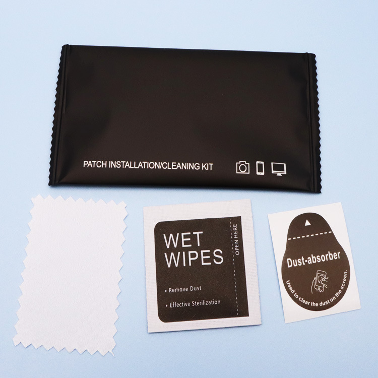Набор для экрана, закаленное стекло, вспомогательный инструмент для чистки