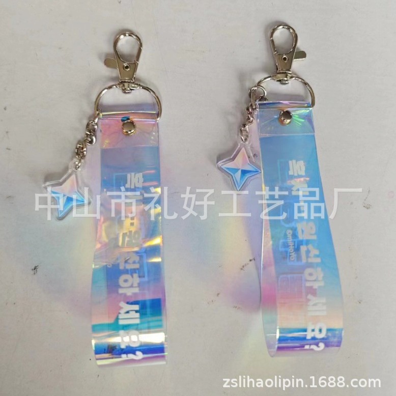 Индивидуальный лазерный ремешок для мобильного телефона, ПВХ с изображениями, цветная подвеска, ремешок для мобильного телефона