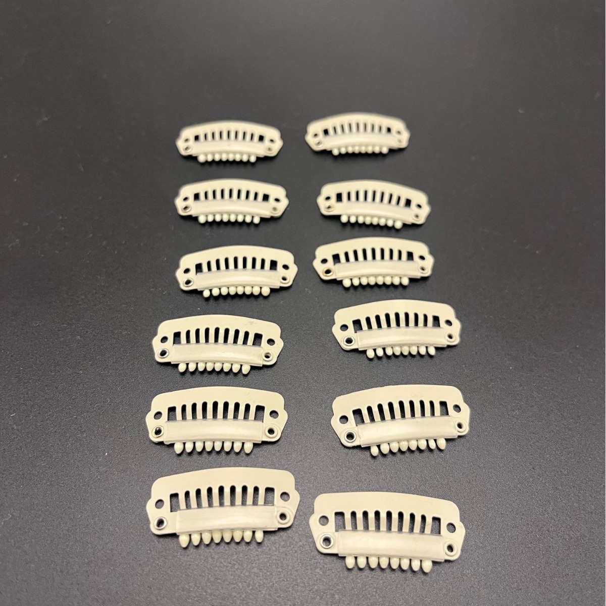 Заколка для волос домашних животных, простая заколка, специальная заколка Bb, нескользящая, заколка для собак из нержавеющей стали, офф-вайт