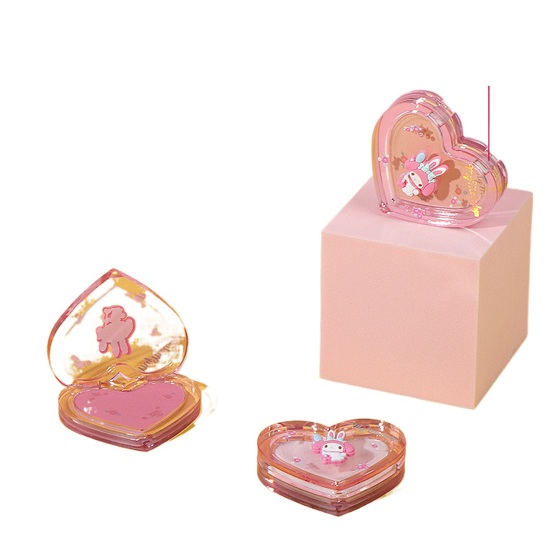 Miniso Melody Rose Afternoon Tea Blush Berry Milk Cake Afternoon Earl Nude Makeup Natural Women