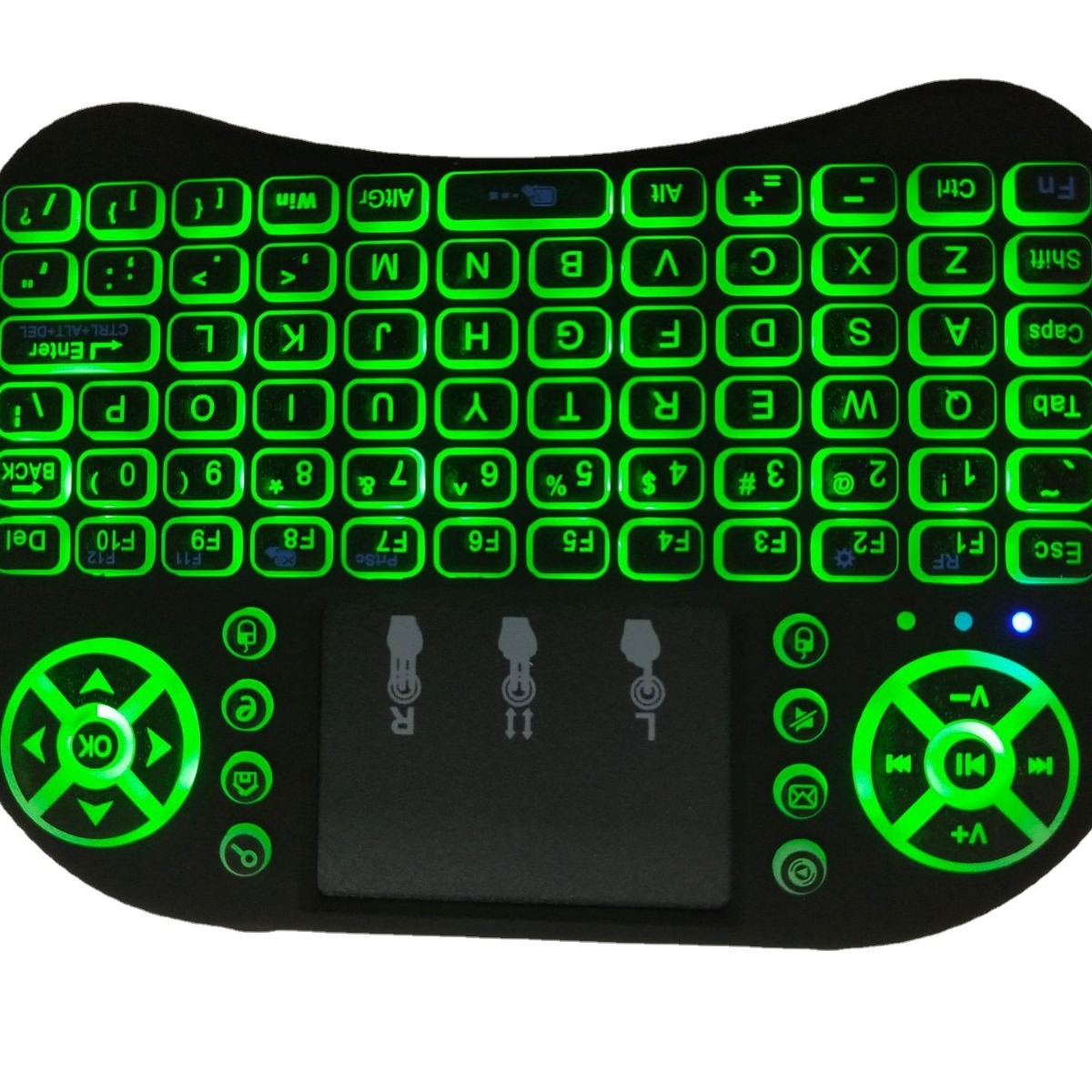 Wireless Handheld Keyboard Amazon Aliexpress Cross-Border E-Commerce Hot Model I8 Flying Squirrel Remote Control Mini Keyboard