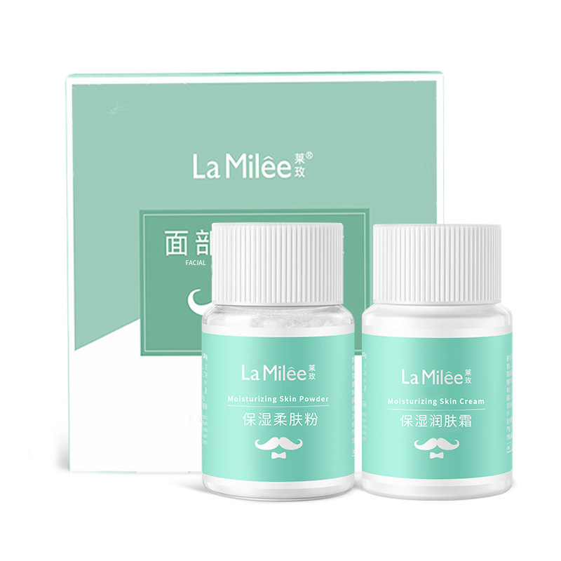 Laimei Facial Moisturizing Set Beard Bleaching Agent Facial Mustache Moisturizing and Diluting Eyebrows Hand Beard Bleaching Agent for Girls