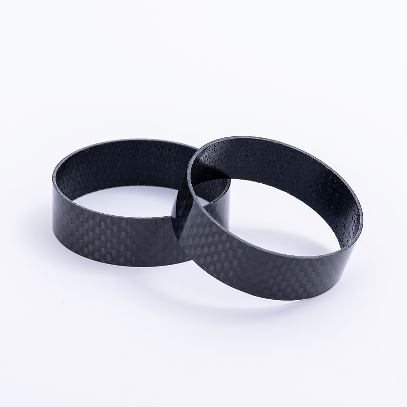 Factory Direct Supply of High-Strength Carbon Fiber Round Tube, High-Temperature Resistant Carbon Tube, Matte Full Carbon Twill 3K Colored Carbon Fiber Tube