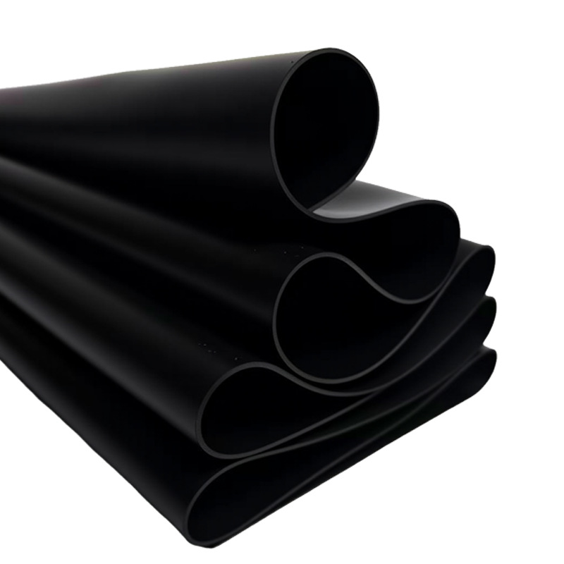 High Elastic Rubber Sheet Non-Slip Wear-Resistant Insulating Pad Waterproof Shock-Absorbing Rubber Pad Black Insulating Rubber Sheet