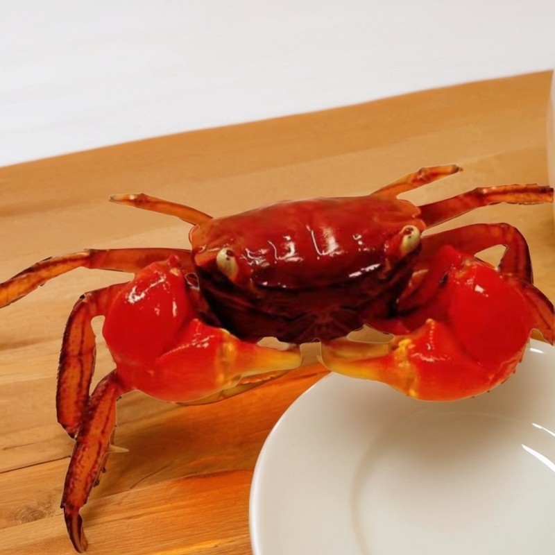 Ornamental Crab, Red Crab, Companion Crab, Aquarium Crab, Live Crab Feed, Crab Street Stall, Individually Packaged Wholesale