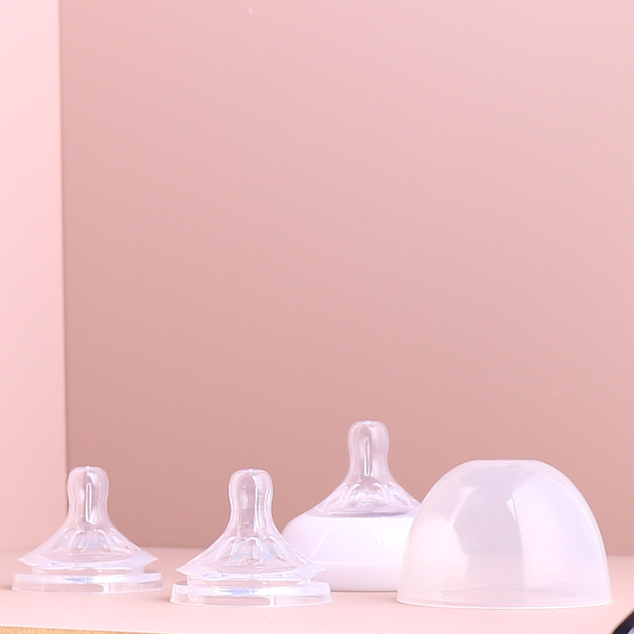 Mother and Baby Products with New a Anyi 5.5cm Wide Diameter Silicone Natural Bottle Accessories Breast Milk Real Petal Pacifier