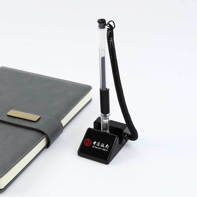 Банковская гостиница офисная канцелярская ручка с индивидуальным логотипом настольная нейтральная ручка оптовая