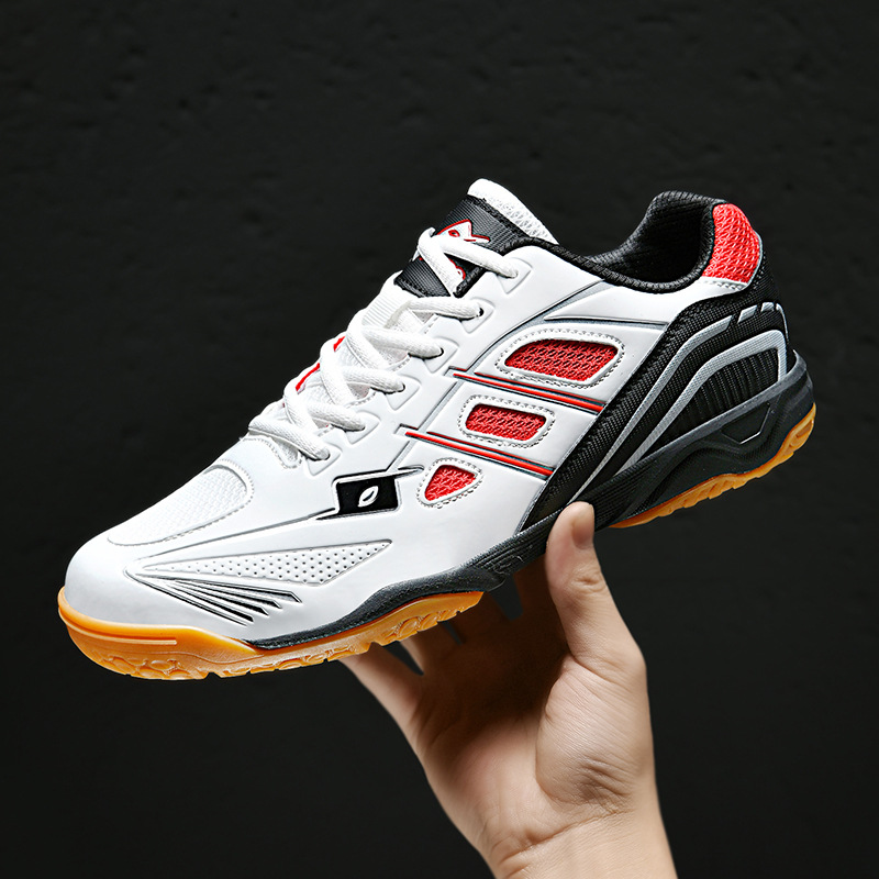 Cross-border table tennis shoes indoor competition professional students summer mesh training shoes breathable non-slip beef tendon bottom wear-resistant