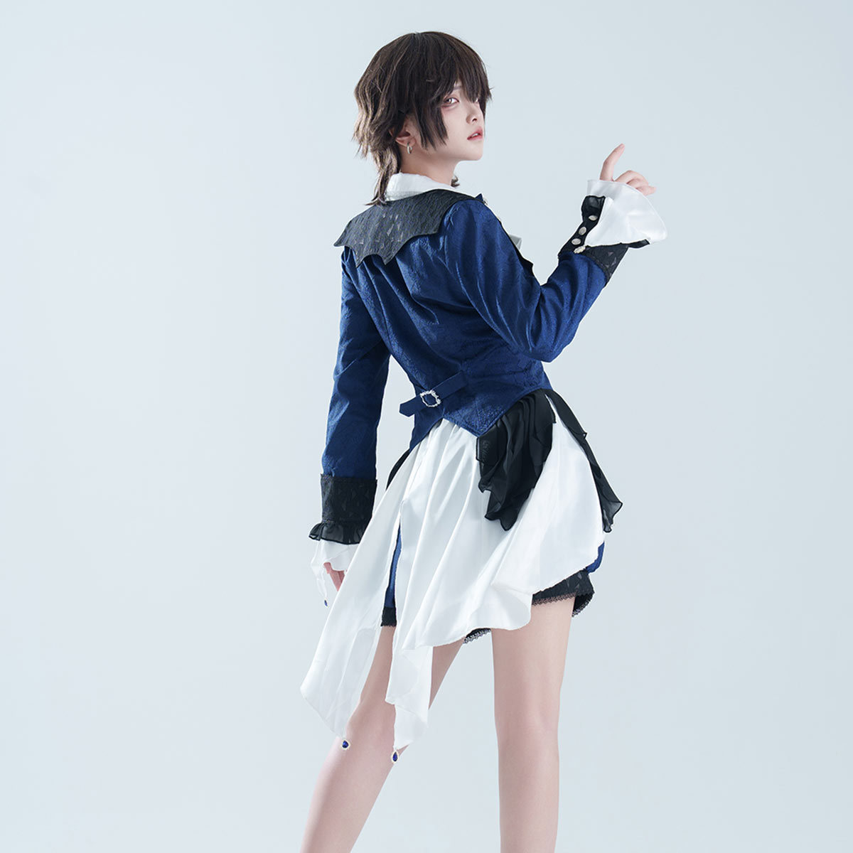 Bear Fun Sauce Original Chris Son of Evil Lolita Women Coat dress Pants Lolita Dress Set 7153