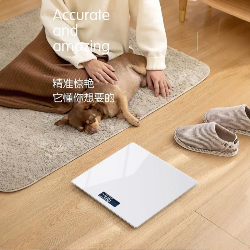 2025 Weighing Scale Simple High Color Value Dormitory Internet Popular Rechargeable Human Scales Home Electronic Scales Health Scales