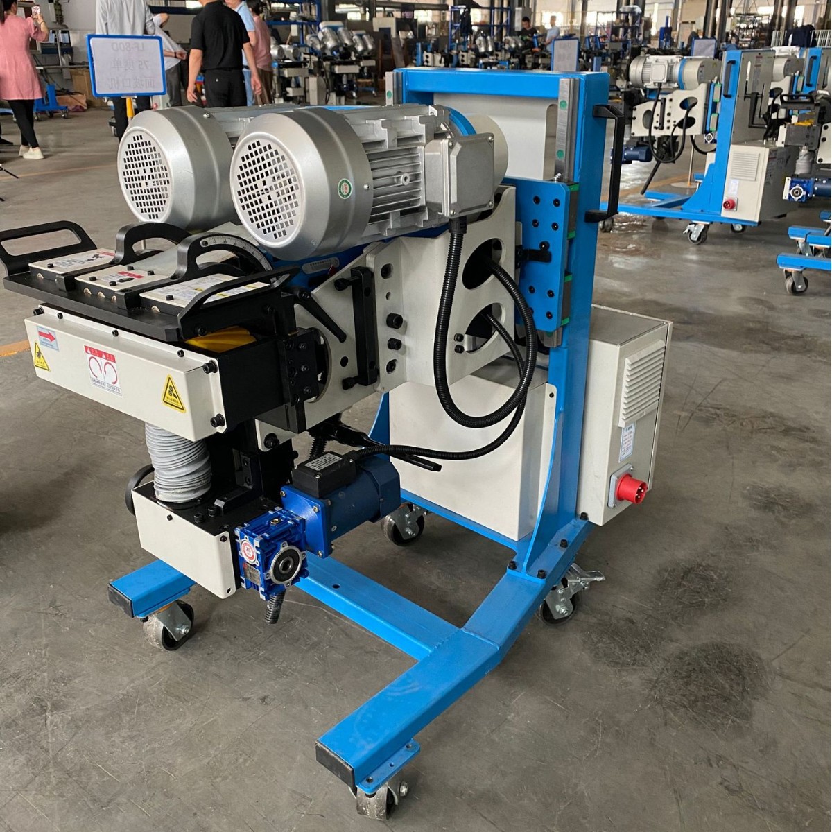 Cnc Steel Plate Edge Milling Machine Welding Groove Pre-Processing Equipment Pressure Vessel Steel Structure Metal Groove Edge Milling Machine