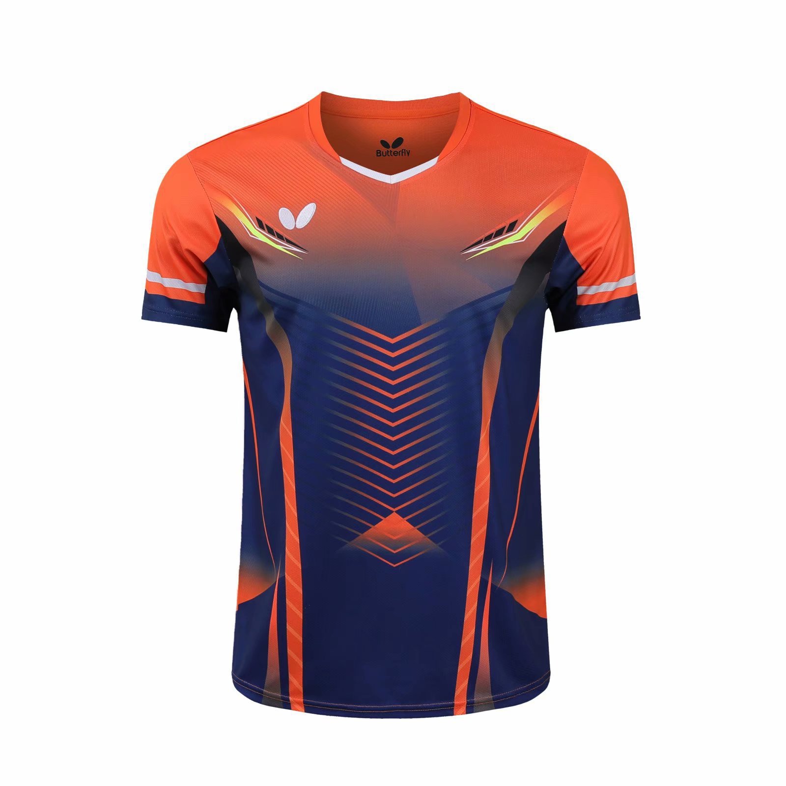 2021 New Butterfly Table Tennis Suit Men's and Women's Short-sleeved Couple's Children's Competition Suit Quick-drying Sweat-wicking Sportswear