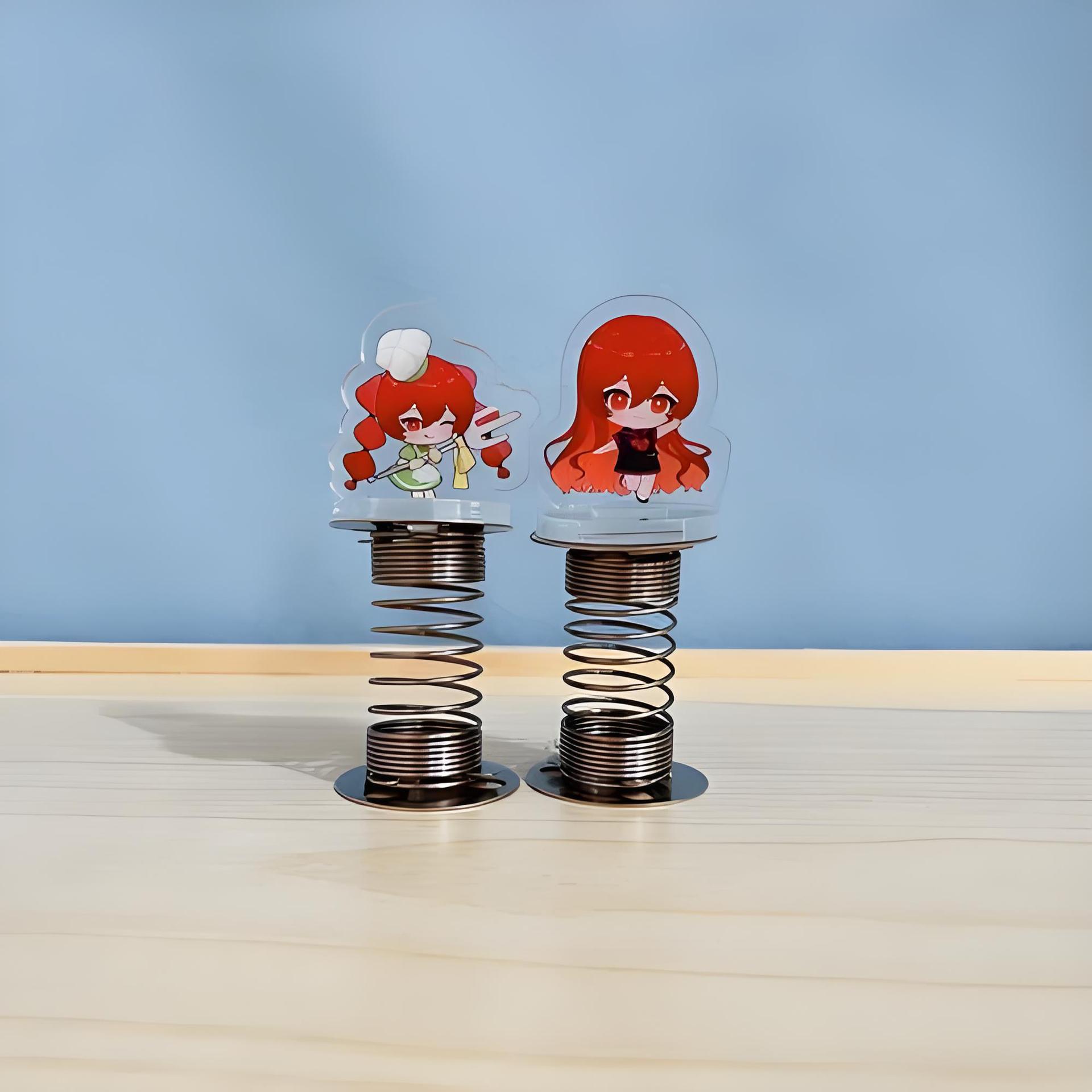 Acrylic Shaker Painted Chainsaw Man Animation Chichita Stand Car Ornament Doll Pictures and Samples