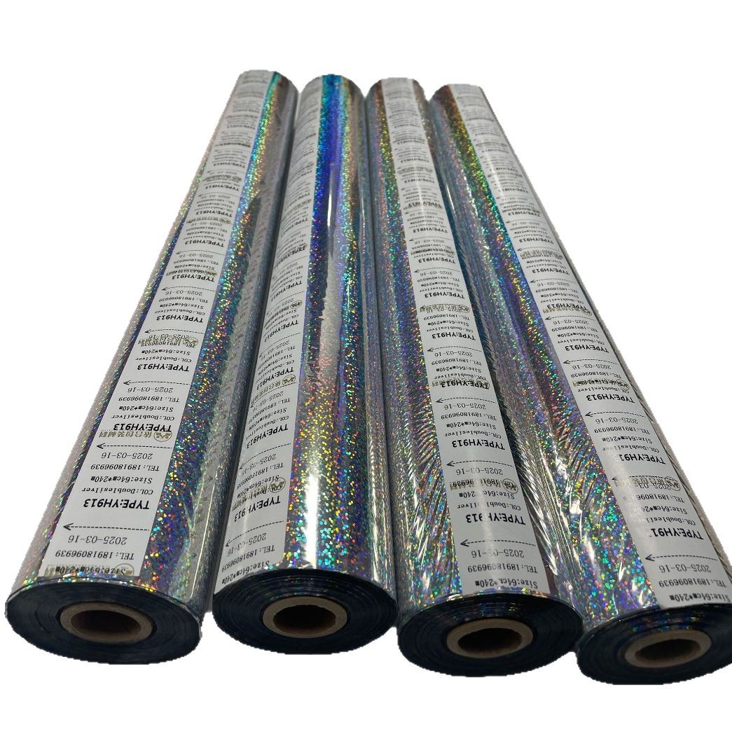 Double-sided laser bronzing paper tattoo stickers special high-gloss colorful waterproof wear-resistant environmental protection material