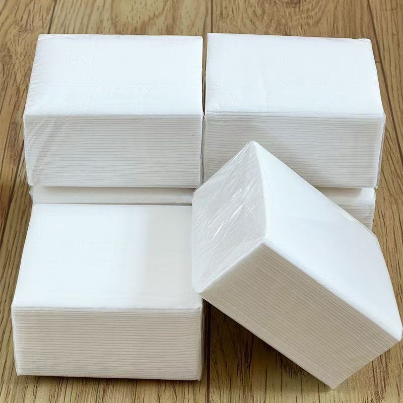 3-storey 100-smoking hotel restaurant white bag commercial short-smoking paper whole box special paper towel homestay toilet paper