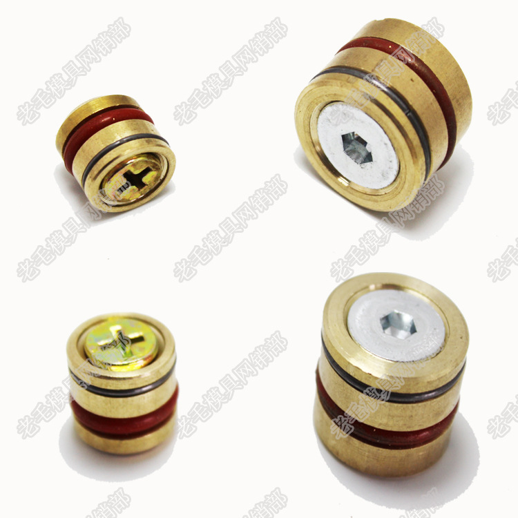 Non-Ribbed Water Stopper Copper Plug Water Plug Mold Water Plug High Temperature Resistant Water Plug Water Transport Blockage Waterway Plug 15