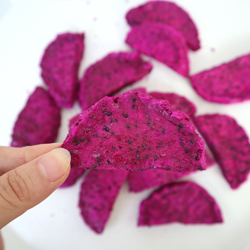 FD freeze dried dragon fruit manufacturers bulk wholesale dragon fruit dried snack freeze dried fruit crisp