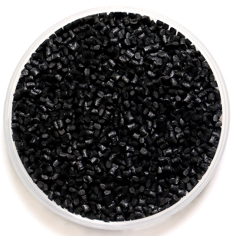 Black Nylon Plus Fiber Pa Single 6 Plastic Particles Flame Retardant Loop Modified Pa6 Fiberglass Enhanced 10% 15% 25% 30%