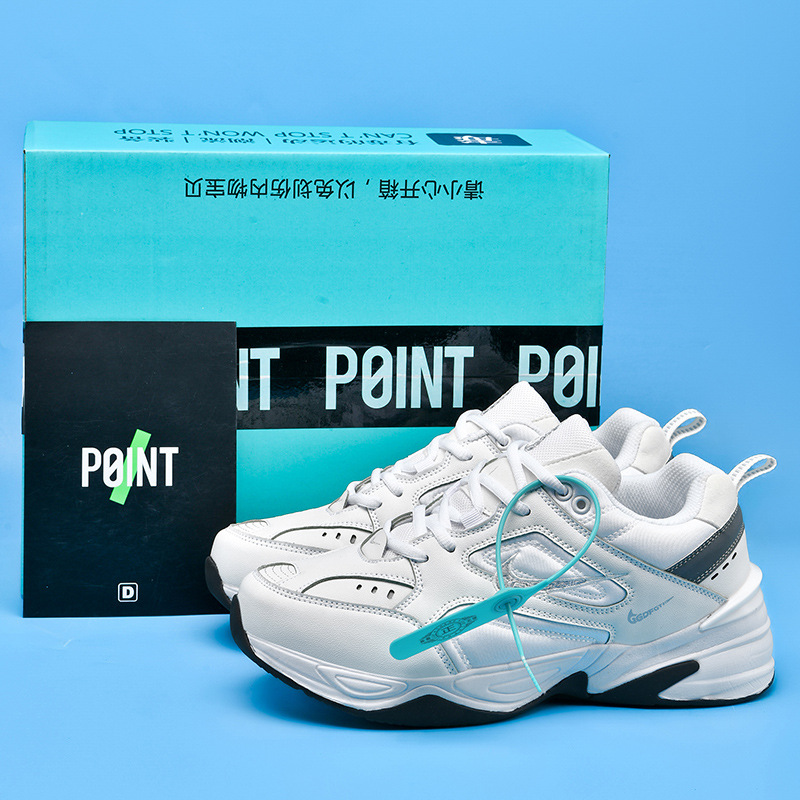 Кроссовки Putian M2K, белые и черные, для мужчин, с толстой подошвой, дышащие