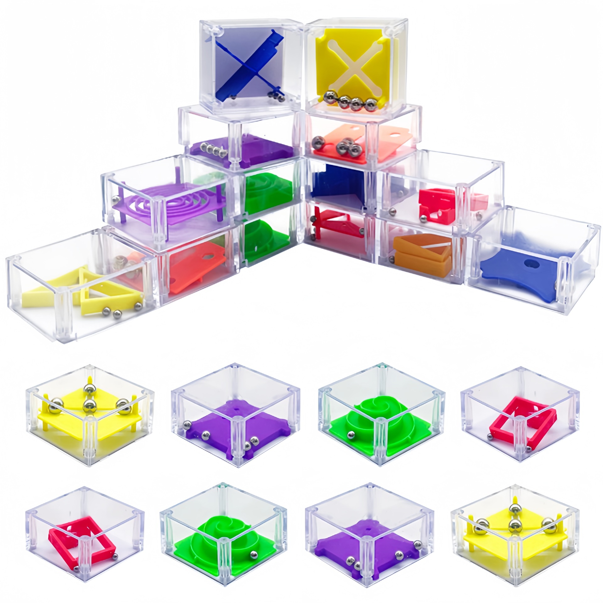 Игрушка для снятия стресса мини балансировочный шарик лабиринт игра ручная игрушка креативные игрушки