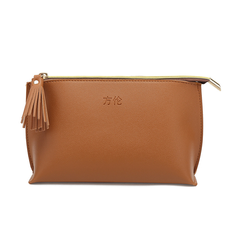 Wholesale Fashionable Lipstick Bag Travel Leisure Shopping Cosmetic Bag New Business Trip Carry Multi-function Bag Middle Bag