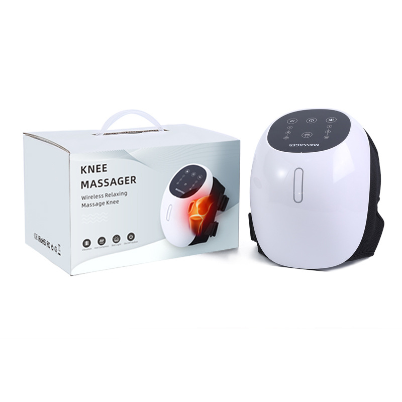 New knee massager household joint massager heating red light vibration knee massager knee protector