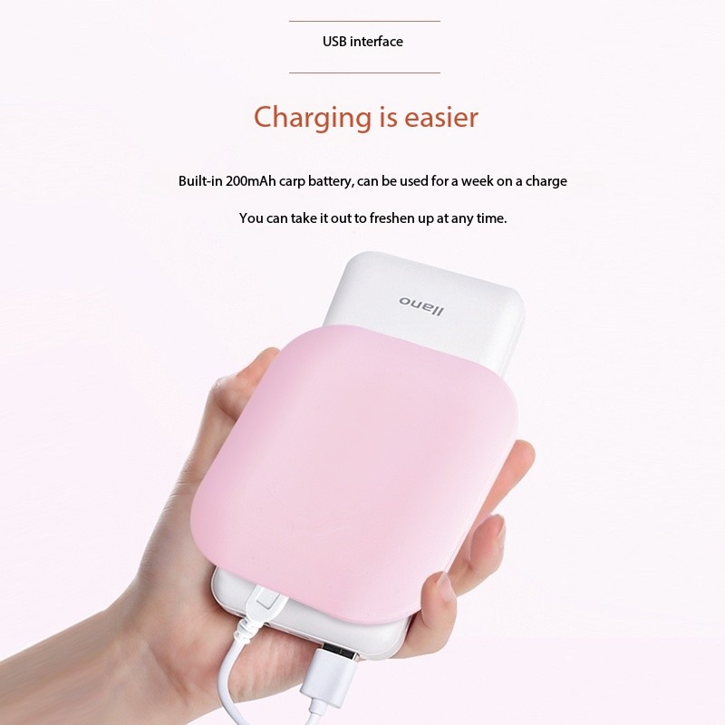 Handheld Flip-Top Led Makeup Mirror Fill-In Light Portable Charging Shein Xiyin Tm Cross-Border Popular Mirror Portable